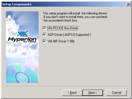 ABIT VT7 - Click [Next]. - 1