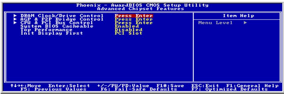 ABIT VT7 - 3-4. Advanced Chipset Features - 1