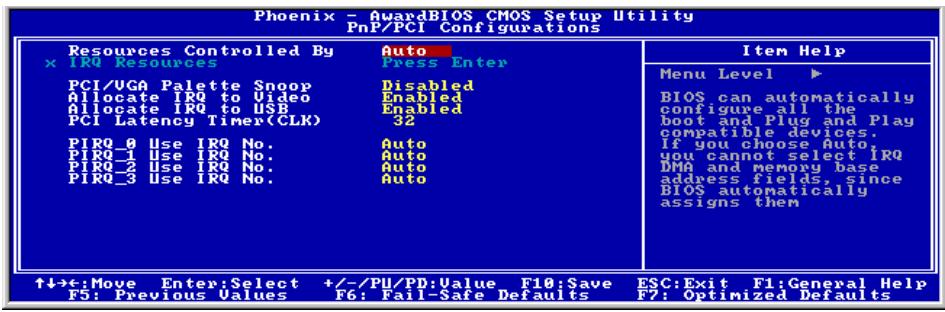 ABIT VT7 - 3-7. PnP/PCI Configurations - 1