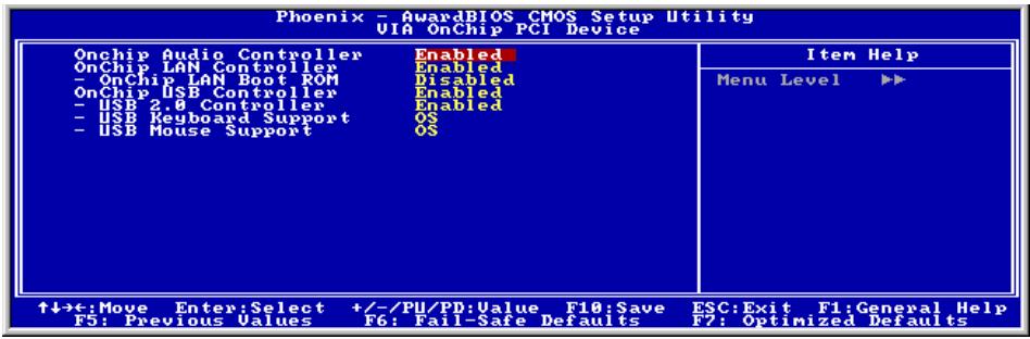 ABIT VT7 - VIA OnChip PCI Device: - 1