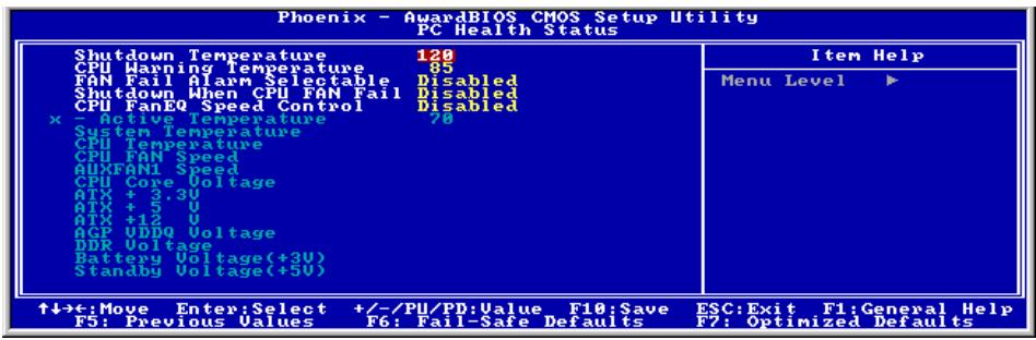 ABIT VT7 - 3-8. PC Health Status - 1