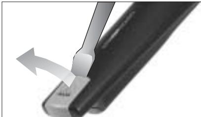 AKG HT 40 - Cambiar el clip del número de-coloredes (vase Fig. 3) - 1
