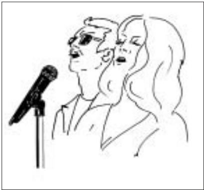 AKG HT 40 - Coro di accompagnamento (vedi fig. 6) - 1