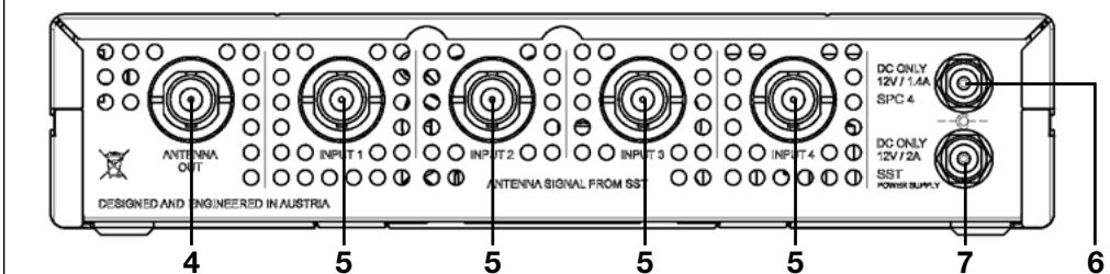 AKG SPC 4 - Rear Panel - 1