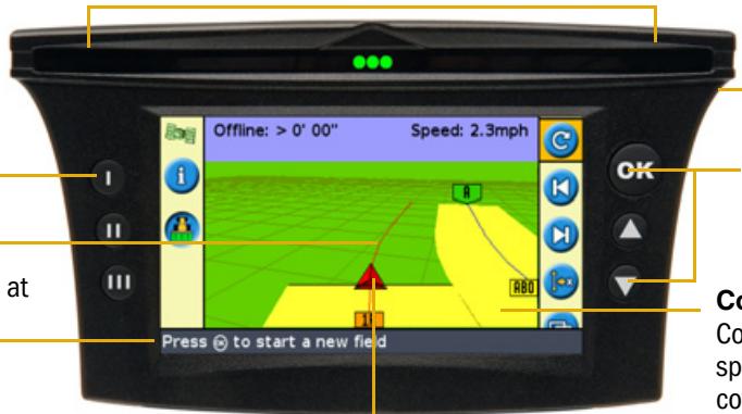 TRIMBLE EZ-GUIDE 500 LIGHTBAR - Offline guidance LEDs - 1