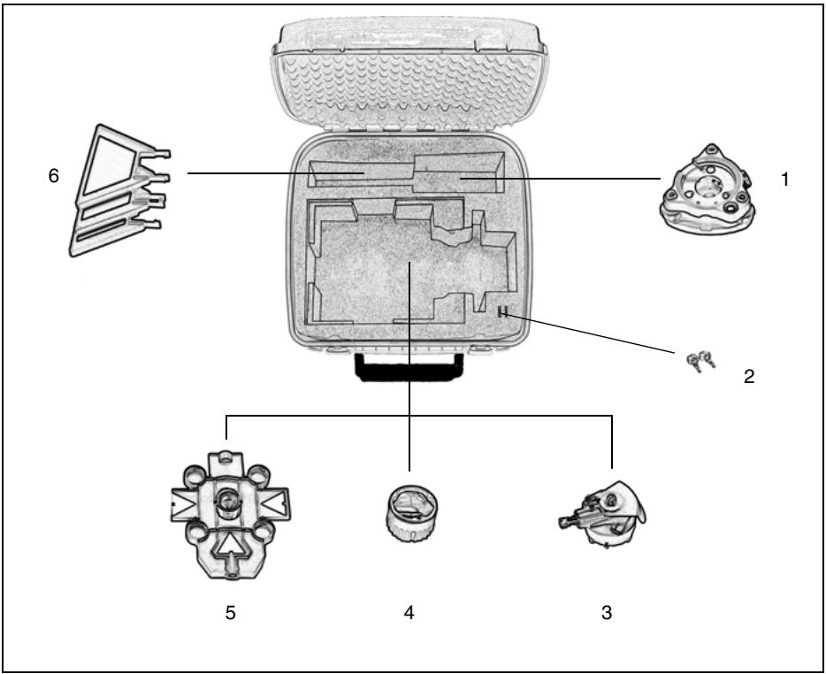 TRIMBLE S SERIES TOTAL STATION - Traverse Kit 1 Accessory Case - 1