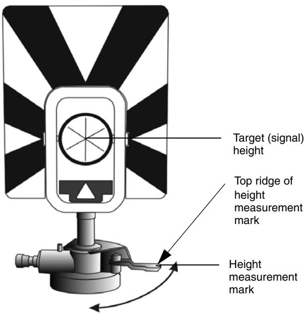 TRIMBLE S SERIES TOTAL STATION - Measuring the Target Height - 1