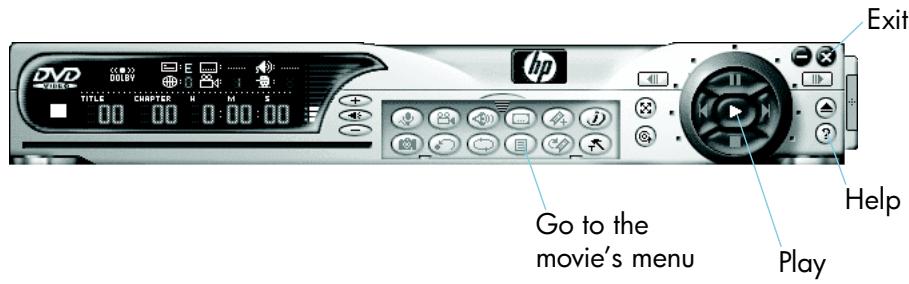 COMPAQ DVD WRITER - Insert a DVD movie disc into your HP DVD Writer drive. - 2