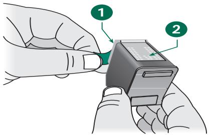 COMPAQ E20 - Installing the Print Cartridges - 3