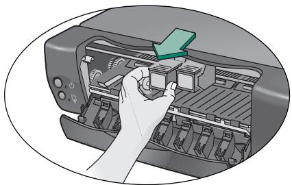 COMPAQ E20 - Removing and Replacing Print Cartridges - 3