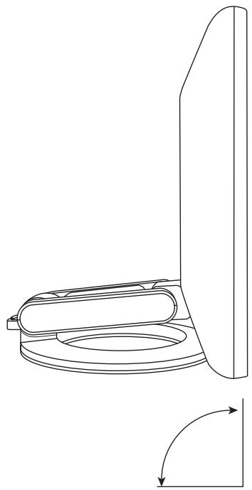 COMPAQ F1905 - Placing the f Monitor on a Desktop - 5