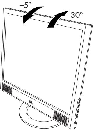 COMPAQ F1905 - Placing the vs Monitor on a Desktop - 2