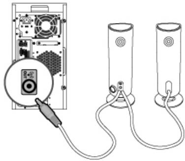 COMPAQ MX705 - Tall Speakers with Base - 2