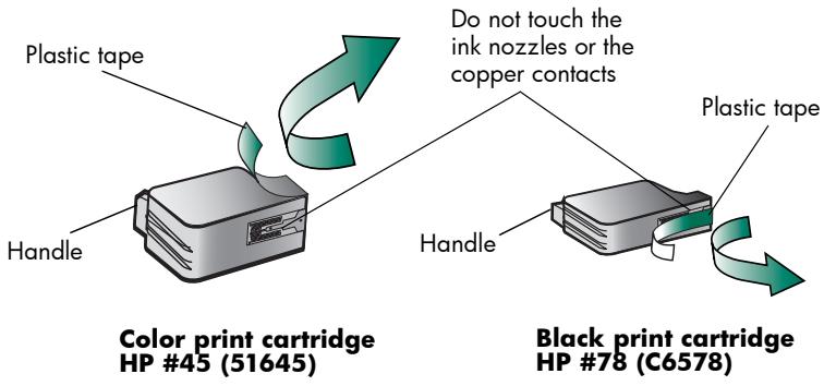COMPAQ PHOTOSMART 1315 - To install or replace print cartridges: - 2