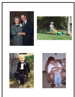 COMPAQ PHOTOSMART 1315 - printing photo album pages - 2