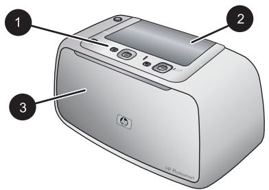 COMPAQ PHOTOSMART A440 - A nyomtató részei - 1