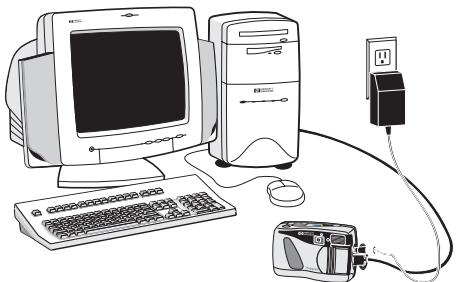 COMPAQ PHOTOSMART C30 - Connectez l'ordinateur photo à votre ordinateur - 1