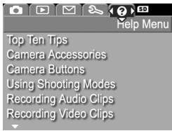 COMPAQ PHOTOSMART M305 - Camera Menu - 5
