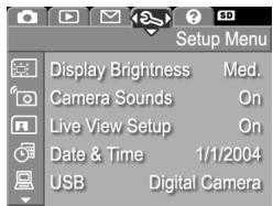 COMPAQ PHOTOSMART M305 - Chapter 6: Using the Setup Menu - 1