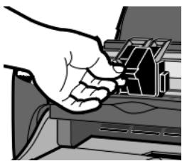 COMPAQ PHOTOSMART P1000 - To replace print cartridges: - 2