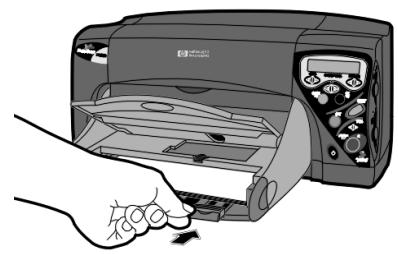 COMPAQ PHOTOSMART P1000 - To load a stack of paper in the paper tray: - 2