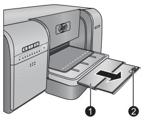 COMPAQ PHOTOSMART PRO B8800 - Pour imprimer à partir du bac support spécial - 2