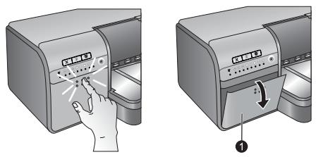 COMPAQ PHOTOSMART PRO B8800 - Para substituir os cartuchos de tinta - 1