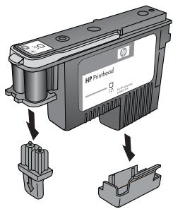 COMPAQ PHOTOSMART PRO B9100 - To replace printheads - 4