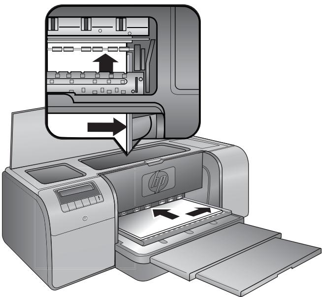COMPAQ PHOTOSMART PRO B9100 - To load canvas in the specialty media tray - 3