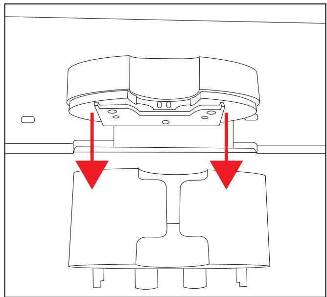 COMPAQ Q2009 - Preparing the monitor for wall-mounting - 4
