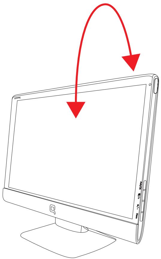 COMPAQ Q2009 - Adjusting the Tilt - 1