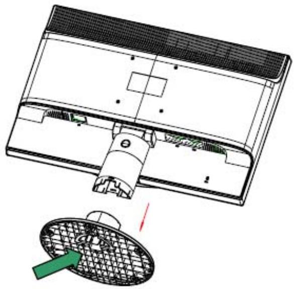 COMPAQ S2331A - Disconnect the pedestal - 1