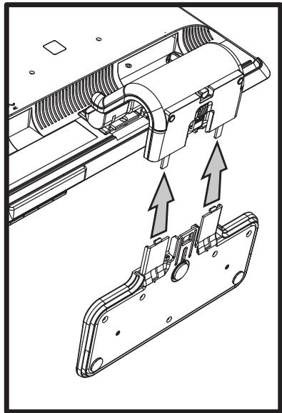 COMPAQ W2408 - Assembling the cantilever base - 2