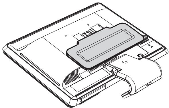 COMPAQ W2408 - Removing the cantilever base - 3