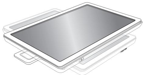 COMPAQ W2408 - Unfolding the double-inged monitor - 3