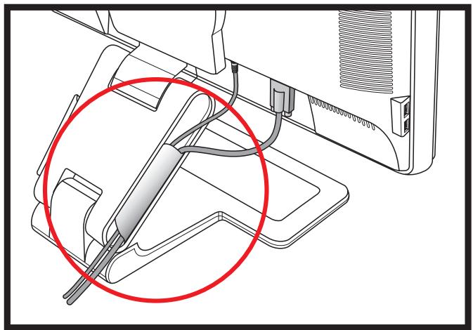 COMPAQ W2558HC - Cable Management - 2