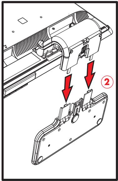 COMPAQ W2558HC - Removing the Cantilever Base - 2