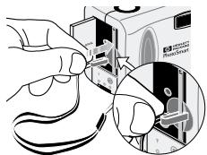 COMPAQ 215 - To remove a memory card: - 1