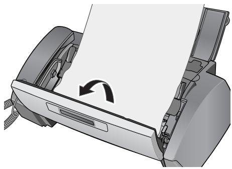 COMPAQ 1010 FAX - to clear document jam: - 1