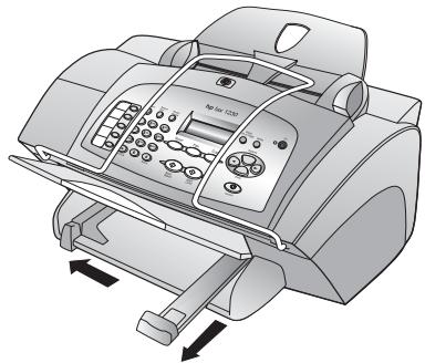 COMPAQ 1230 FAX - Chargement du papier - 1