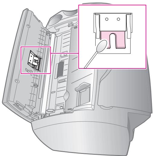 COMPAQ 1040 - Clean the document scanner area - 2