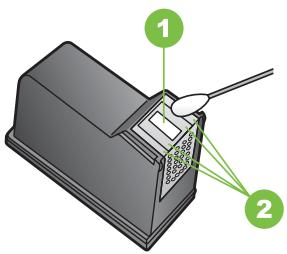 COMPAQ 3100 - Pour nettoyer la zone des buses d'encre - 3
