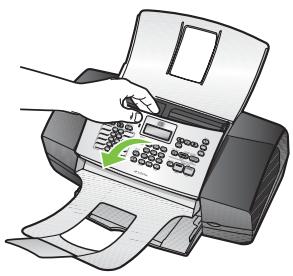 COMPAQ 3100 - Pour éliminer un bourrage papier à partir du bac d'alimentation automatique - 1