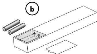 VINCENT SA-31MK - Remplacement/insertion des piles - 2