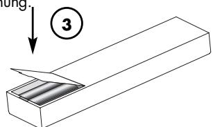 VINCENT SA-93 PLUS - Wechsel/Einlegender Batterien: - 3
