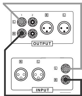 VINCENT SA-93 PLUS - Unsymmetrical connection of one or more main amplifiers - 1