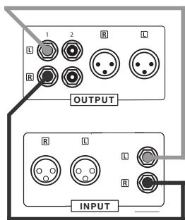 VINCENT SA-93 PLUS - Connexion asymétrique d'un ou plusieurs amplificateurs final/finaux - 1