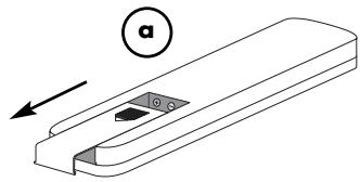 VINCENT SA-96 - Wechsel/Einlagen der Batterien: - 1