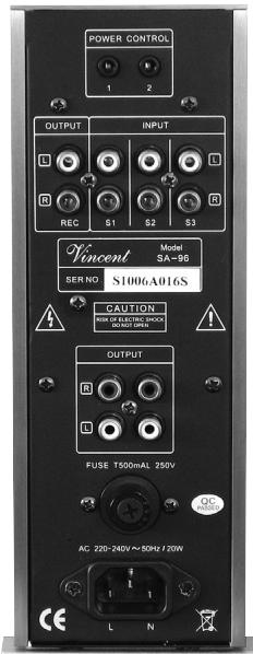 VINCENT SA-96 - Niveau (db) - 1