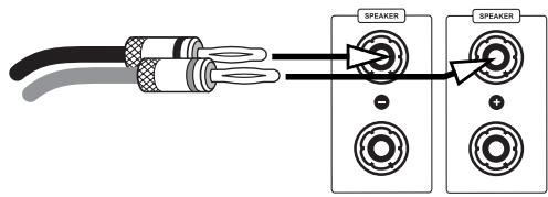 VINCENT SP-998 - CONNECTION OF THE LOUDSPEAKERS - 2